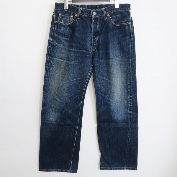実際に弊社で買取させて頂いたTHE FLAT HEAD/フラットヘッド ボタンフライ デニムパンツ Lot.3005 /W34 L36