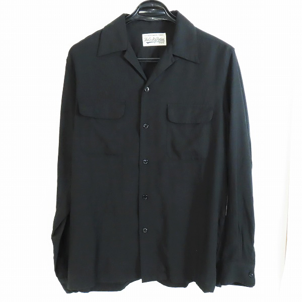 実際に弊社で買取させて頂いたGUILTY PARTIES/ギルティーパーティーズ WACKO MARIA ワコマリア 無地 長袖ボタンシャツ M