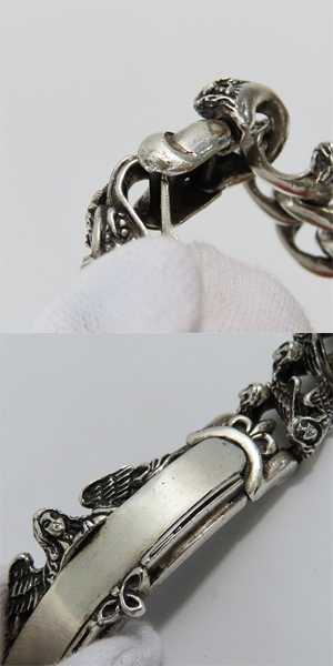 実際に弊社で買取させて頂いたLEATHERS & TREASURES/レザーズアンドトレジャーズ エンジェルIDブレス の画像 9枚目