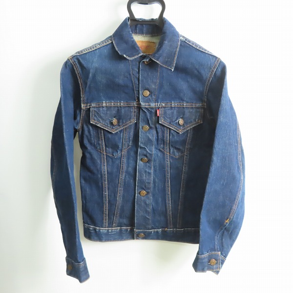 実際に弊社で買取させて頂いたLevi's/リーバイス ビッグE 刻印521 デニムジャケット/Gジャン