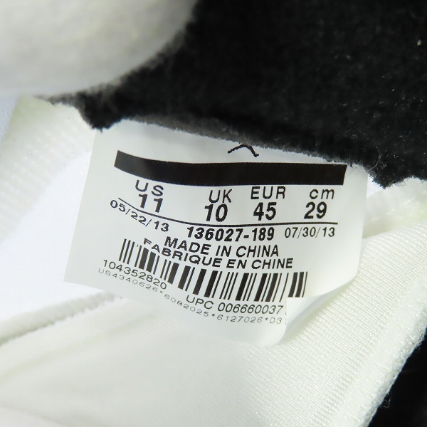 実際に弊社で買取させて頂いたNIKE/ナイキ AIR JORDAN 5 RETRO/エアジョーダン5 レトロ レイニー 136027-189/29.0の画像 5枚目