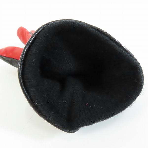 実際に弊社で買取させて頂いたDEAL DESIGN/ディールデザイン レザーグローブ グローブホルダー付きの画像 3枚目