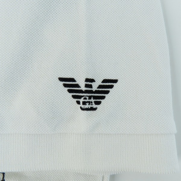 実際に弊社で買取させて頂いたEmporio Armani/エンポリオアルマーニ プリント 半袖ポロシャツ Mの画像 3枚目