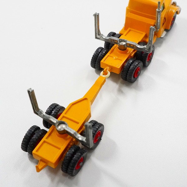 実際に弊社で買取させて頂いたMATCHBOX/マッチボックス K-10 KING SIZE PIPE TRUCK/パイプトラック ミニカーの画像 5枚目