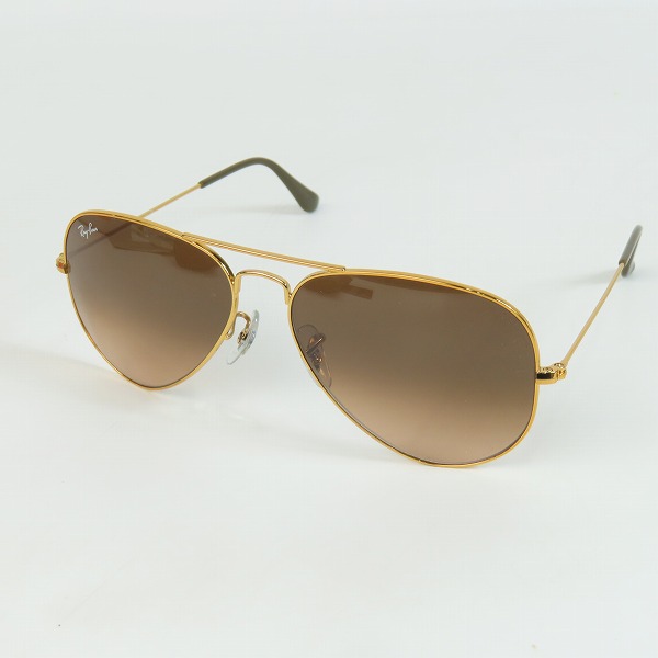 実際に弊社で買取させて頂いたRay-Ban/レイバン AVIATOR/アビエーター サングラス/アイウェア RB3025 9001/A5