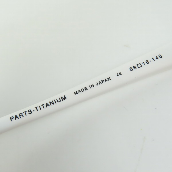 実際に弊社で買取させて頂いたSAMURAI SHO/サムライ翔 2016年モデル 眼鏡/メガネフレーム 度入り SS-J28の画像 7枚目