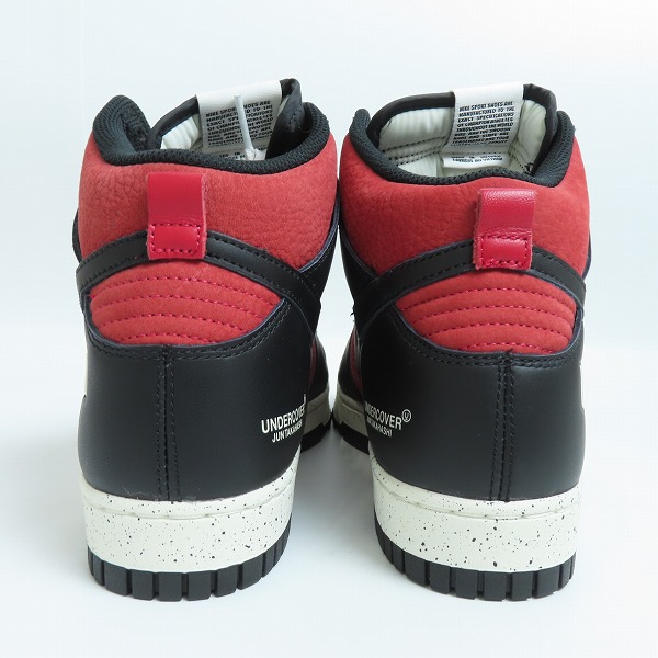 実際に弊社で買取させて頂いたNIKE×Undercover/ナイキ×アンダーカバー Dunk High 1985 ダンクハイ DD9401-600/26.5の画像 1枚目