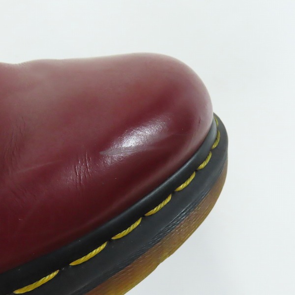 実際に弊社で買取させて頂いたDr.martens/ドクターマーチン 10ホール レザーブーツ 10092/UK8の画像 7枚目