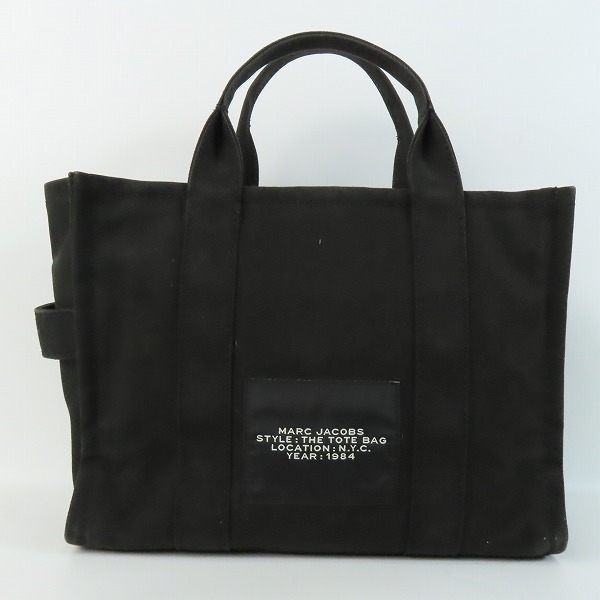 実際に弊社で買取させて頂いたMARC JACOBS/マークジェイコブス THE TOTE BAG 2WAY キャンバス トートバッグ/ショルダーバッグ M0016161の画像 1枚目