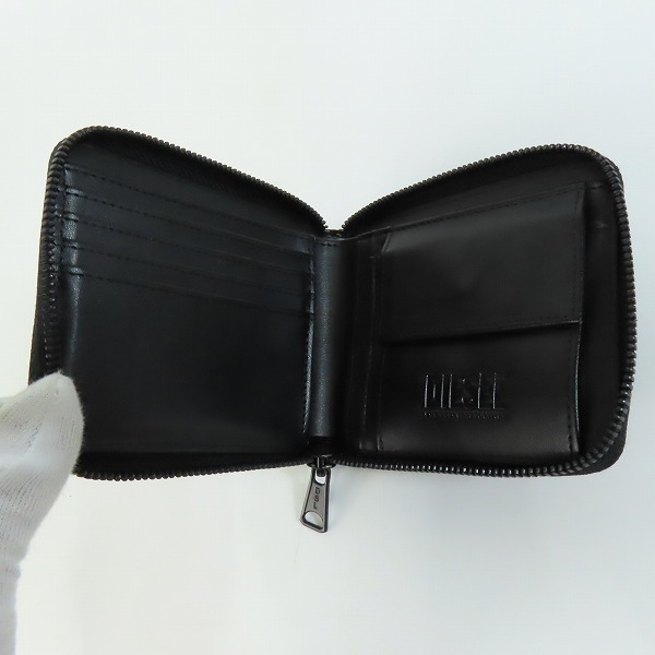実際に弊社で買取させて頂いたDIESEL/ディーゼル 二つ折り ラウンドジップ 財布 X09541 P5480 T8013の画像 3枚目