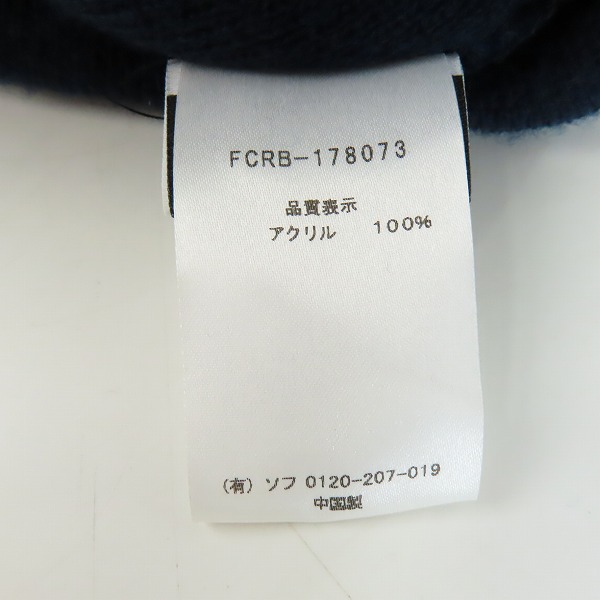 実際に弊社で買取させて頂いたF.C.Real Bristol×NEW ERA/エフシーレアルブリストル×ニューエラ ニット帽/帽子 FCRB-178073の画像 5枚目