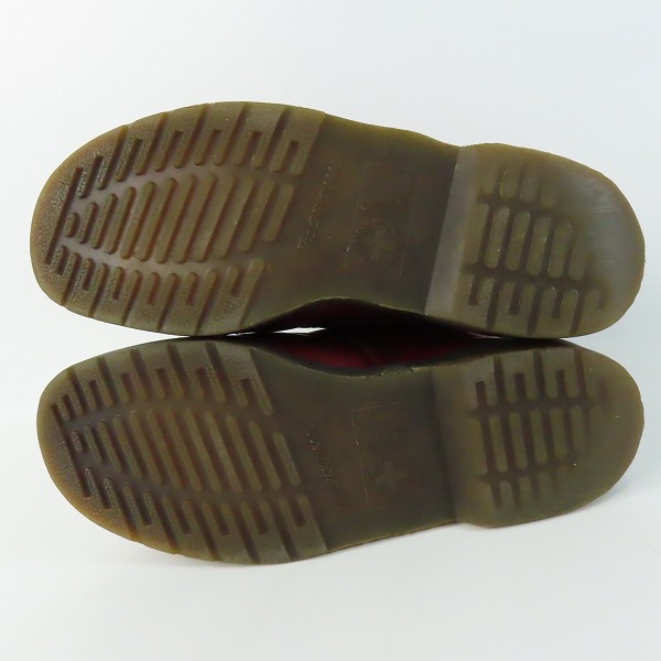 実際に弊社で買取させて頂いたDr.martens/ドクターマーチン 10ホール レザーブーツ 10092/UK8の画像 2枚目