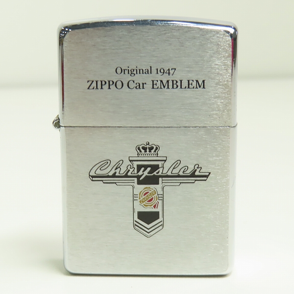 実際に弊社で買取させて頂いたZIPPO/ジッポー CHRYSLER/クライスラー ロゴデザイン 2003年製