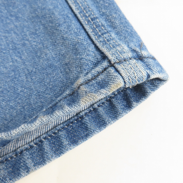 実際に弊社で買取させて頂いたDickies/ディッキーズ デニム オーバーオール 38×30の画像 8枚目