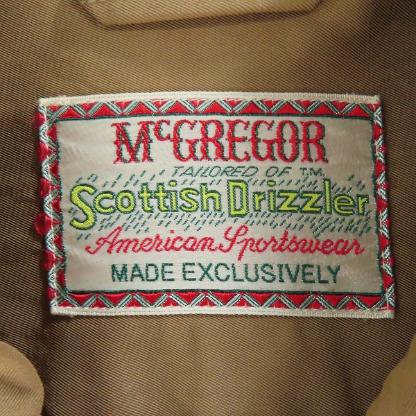 実際に弊社で買取させて頂いたWACKO MARIA×McGREGOR/ワコマリア×マクレガー スコティッシュドリズラー ジャケット/Mの画像 2枚目