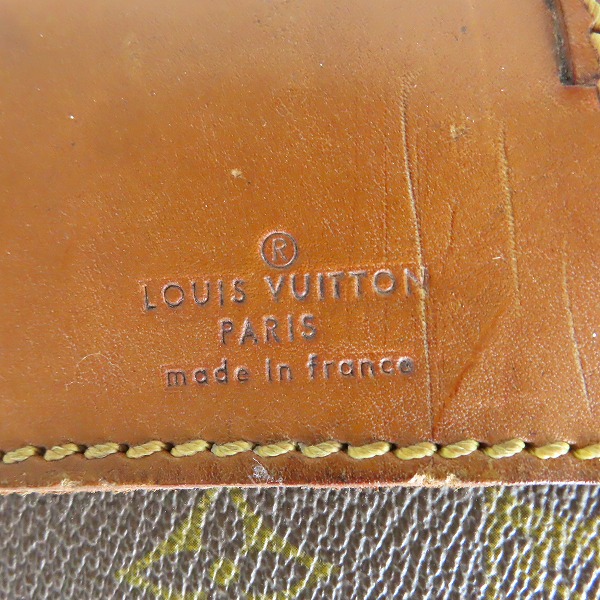 実際に弊社で買取させて頂いた【難有り】LOUIS VUITTON/ルイ ヴィトン  ビンテージ/ヴィンテージ モノグラム ストラトス トランクバッグ スーツケース の画像 4枚目