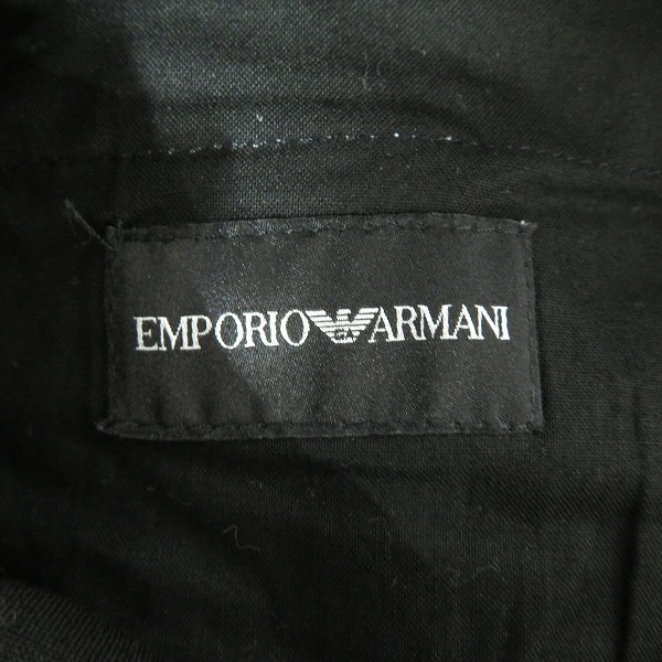実際に弊社で買取させて頂いたEMPORIO ARMANI/エンポリオアルマーニ サイドライン ジップポケット スラックスパンツ 51P370 51038/46の画像 2枚目