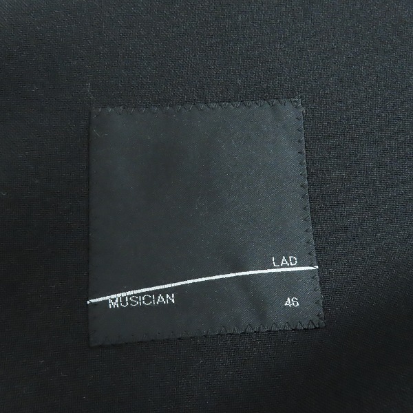 実際に弊社で買取させて頂いたLAD MUSICIAN/ラッドミュージシャン ジャケット 2123-306/46の画像 2枚目