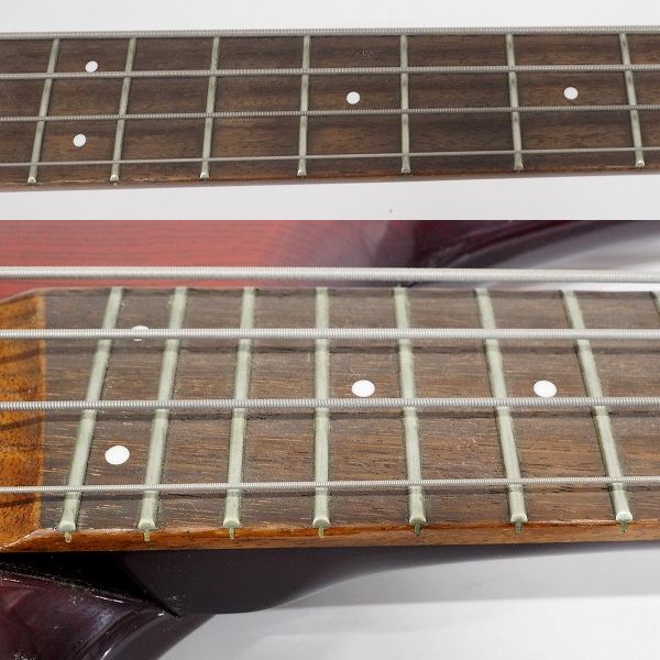 実際に弊社で買取させて頂いた★難有り】Aria Pro II/アリアプロ2 AVB-950 ダンカン製PU搭載 イコライザー切替スイッチ付 4弦エレキベース ケース付の画像 3枚目