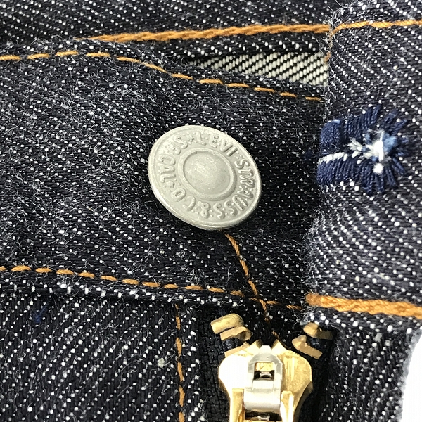 実際に弊社で買取させて頂いた【未使用】Levi’s/リーバイス 502 刻印J22 60s復刻 1997年製 TALONジップ 日本製 デニムパンツ ジーンズ W30 L36の画像 8枚目