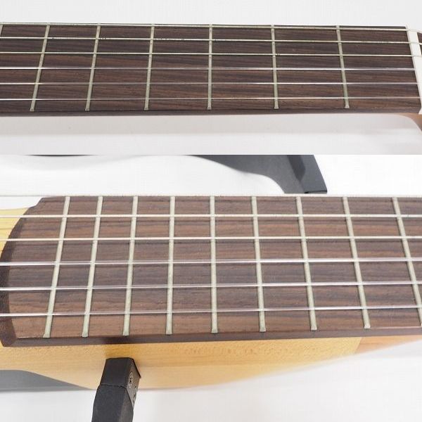 実際に弊社で買取させて頂いた★YAMAHA/ヤマハ SLG-100N サイレントギター クラシックギター ACアダプター・ソフトケース付の画像 4枚目