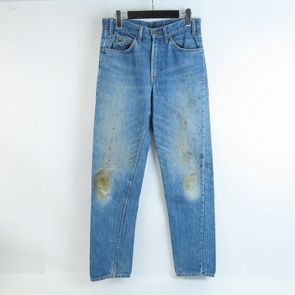 実際に弊社で買取させて頂いたLEVIS/リーバイス 606 ビッグE オレンジタブ 刻印8 TALON/タロンジップ/ヴィンテージ デニムパンツ