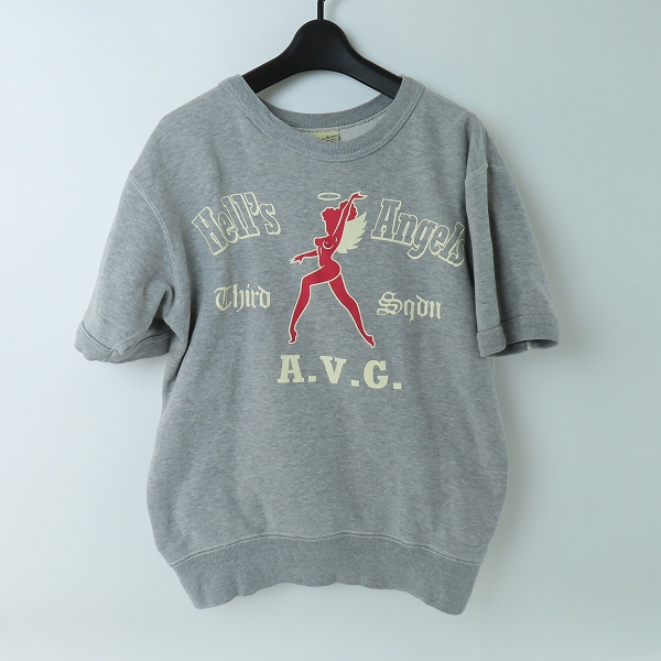 実際に弊社で買取させて頂いたBuzz Rickson s/バズリクソンズ Hell's Angels スウェットTシャツ M