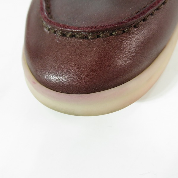 実際に弊社で買取させて頂いたLoro Piana/ロロピアーナ SUMMER WALK レザー ローファー /40.5の画像 7枚目