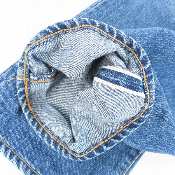 実際に弊社で買取させて頂いたWTAPS/ダブルタップス 15AW インディゴ BASIC WASHED デニムパンツ 152GWDT-PTM01/Sの画像 9枚目