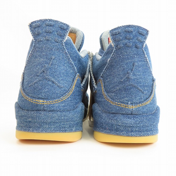 実際に弊社で買取させて頂いたNIKE×LEVIS/ナイキ×リーバイス AIR JORDAN 4 RETRO NRG/AO2571-401/28の画像 1枚目