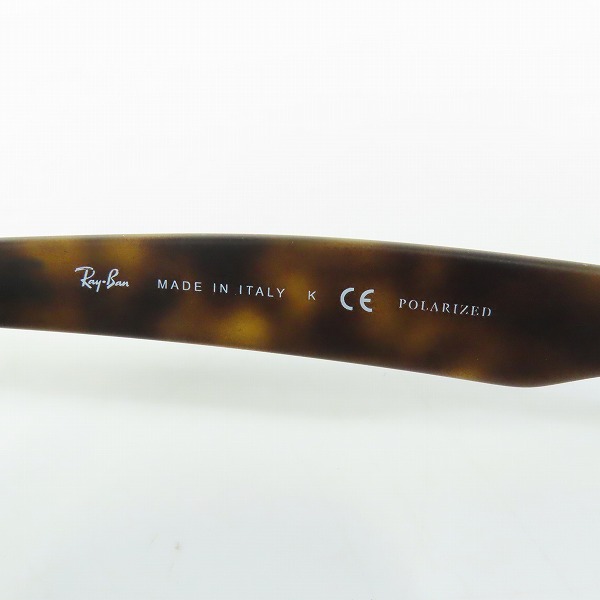 実際に弊社で買取させて頂いたRay-Ban/レイバン NEW WAYFARER/ニュー ウェイファーラー 偏光サングラス RB2132-F 894/76の画像 6枚目