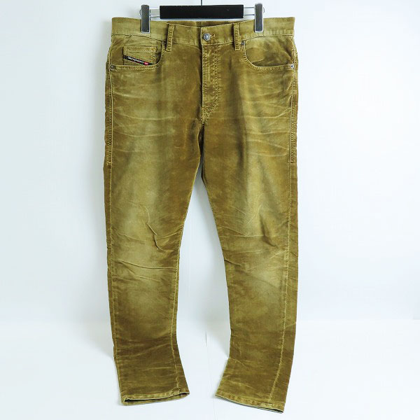 実際に弊社で買取させて頂いたDIESEL/ディーゼル D-AMNY スキニーベロアパンツ W36/L30の画像 1枚目
