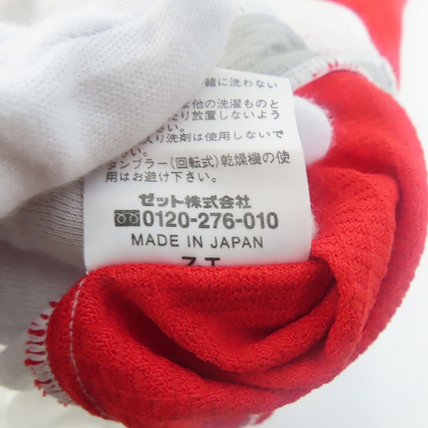 実際に弊社で買取させて頂いたZETT×BEAMS/ゼット×ビームス NPBマーク 東京ヤクルトスワローズ ホーム ユニフォーム #19 石川雅規/Oの画像 4枚目