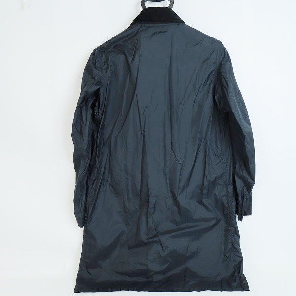 実際に弊社で買取させて頂いたBarbour/バブアー BORDER SL NYLON ナイロン コート 1601102 /38 収納袋付きの画像 1枚目