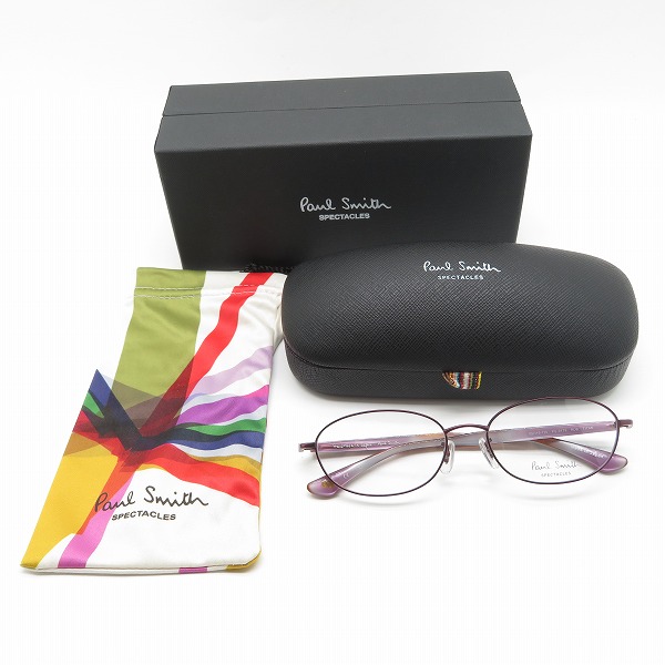 実際に弊社で買取させて頂いたPaul Smith/ポールスミス メガネフレーム アイウェア PS-9179 RUBの画像 9枚目