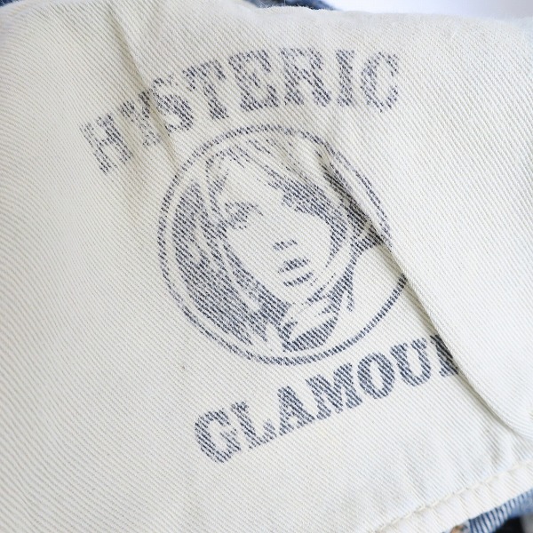 実際に弊社で買取させて頂いたHYSTERIC GLAMOUR/ヒステリックグラマー オゾンタグ スタッズデニム 4AP-2672/30の画像 6枚目