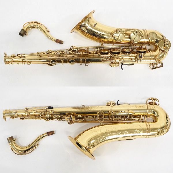 実際に弊社で買取させて頂いた★YAMAHA/ヤマハ テナーサックス YTS-62 初代モデル 彫刻有り ハードケース付 の画像 1枚目