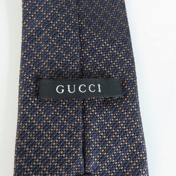 実際に弊社で買取させて頂いたGUCCI/グッチ GGマークロゴ ネクタイ の画像 5枚目