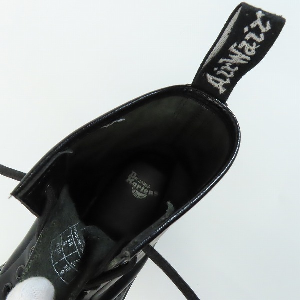 実際に弊社で買取させて頂いたDr.Martens/ドクターマーチン 8EYE/8ホール ブーツ ホワイトステッチ 1460 WS/24758001/UK6の画像 4枚目