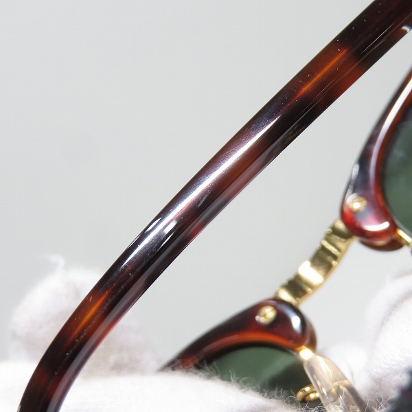 実際に弊社で買取させて頂いたRay-Ban/レイバン CLUB MASTER/クラブマスター サングラス/アイウェア RB3016F W0366の画像 7枚目