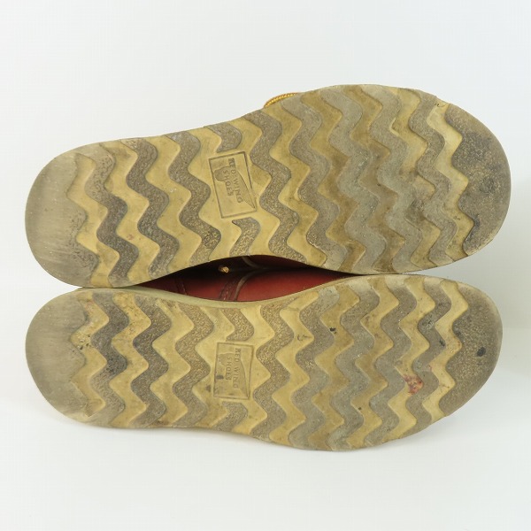 実際に弊社で買取させて頂いたRED WING/レッドウィング アイリッシュセッター ブーツ 羽タグ 8166 /7Dの画像 2枚目