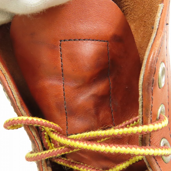 実際に弊社で買取させて頂いたRED WING/レッドウィング アイリッシュセッター ブーツ 羽タグ 8166 /8.5Dの画像 7枚目