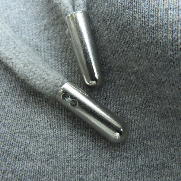 実際に弊社で買取させて頂いたAMI Alexandre Mattiussi/アミアレクサンドルマテュッシ ハートA刺繍 プルオーバーパーカー グレー/Mの画像 8枚目