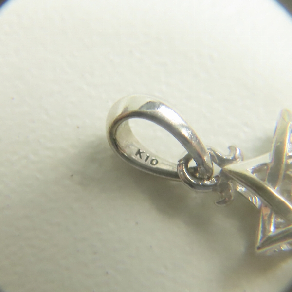 実際に弊社で買取させて頂いたDEAL DESIGN/ディールデザイン K10 シックス スター DS ペンダントトップ ホワイトゴールド の画像 5枚目