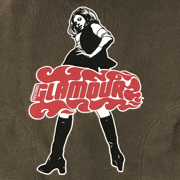 実際に弊社で買取させて頂いたHYSTERIC GLAMOUR/ヒステリックグラマー オーバーサイズパーカー VIXEN GIRL 02213CF10/Mの画像 5枚目