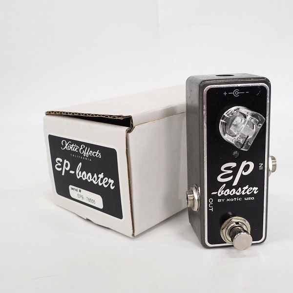 実際に弊社で買取させて頂いたXOTIC/エキゾティック EP-Booster/ブースター エフェクター【動作確認済】