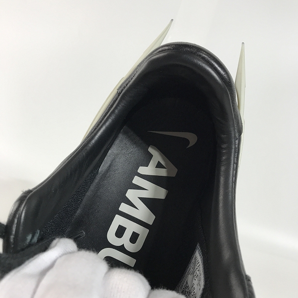 実際に弊社で買取させて頂いたNIKE×AMBUSH/ナイキ×アンブッシュ AIR FORCE 1 LOW SP/エア フォース 1 ロー スペシャル ブラック DV3464-001/27.0の画像 4枚目