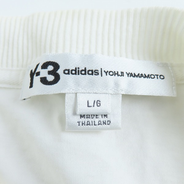 実際に弊社で買取させて頂いたY-3/ワイスリー U ARTW STP TEE/アートワーク ストライプ Tシャツ DP0481/Lの画像 2枚目