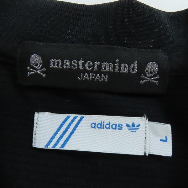 実際に弊社で買取させて頂いたadidas×mastermind/アディダス×マスターマインド  ポロシャツ ゲームシャツ/Lの画像 2枚目