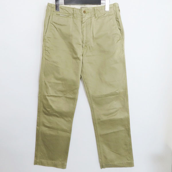 実際に弊社で買取させて頂いたBuzz Rickson's/バズリクソンズ チノパンツ/ワークパンツ BR40025 W32